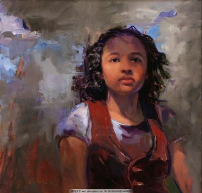 油畫人物 凝固時光的藝術語言